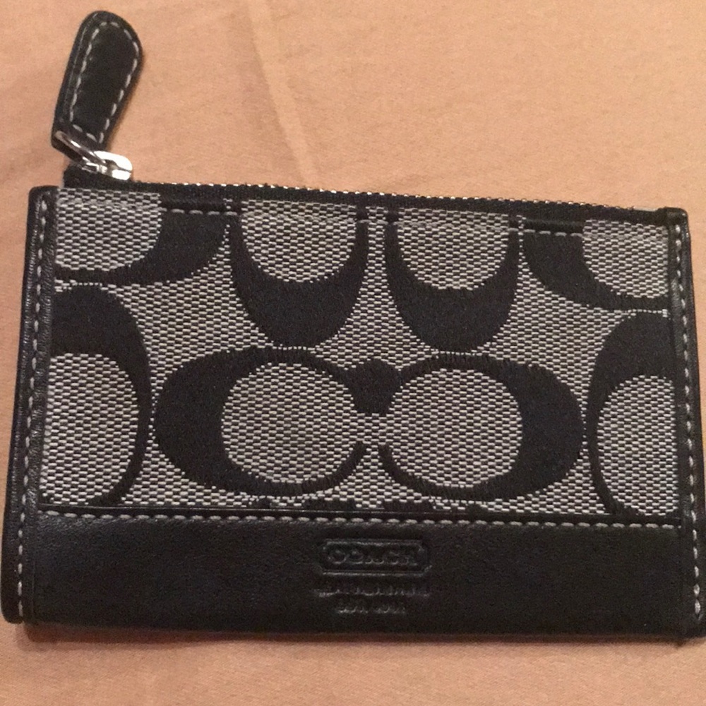 Coach change/card holder